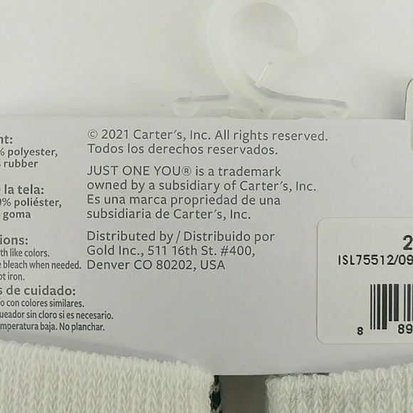 ⭐3/$30 NWT Carter's My First Halloween Socks Slipper Set Pumpkin Stripes 0-6 - Picture 5 of 8